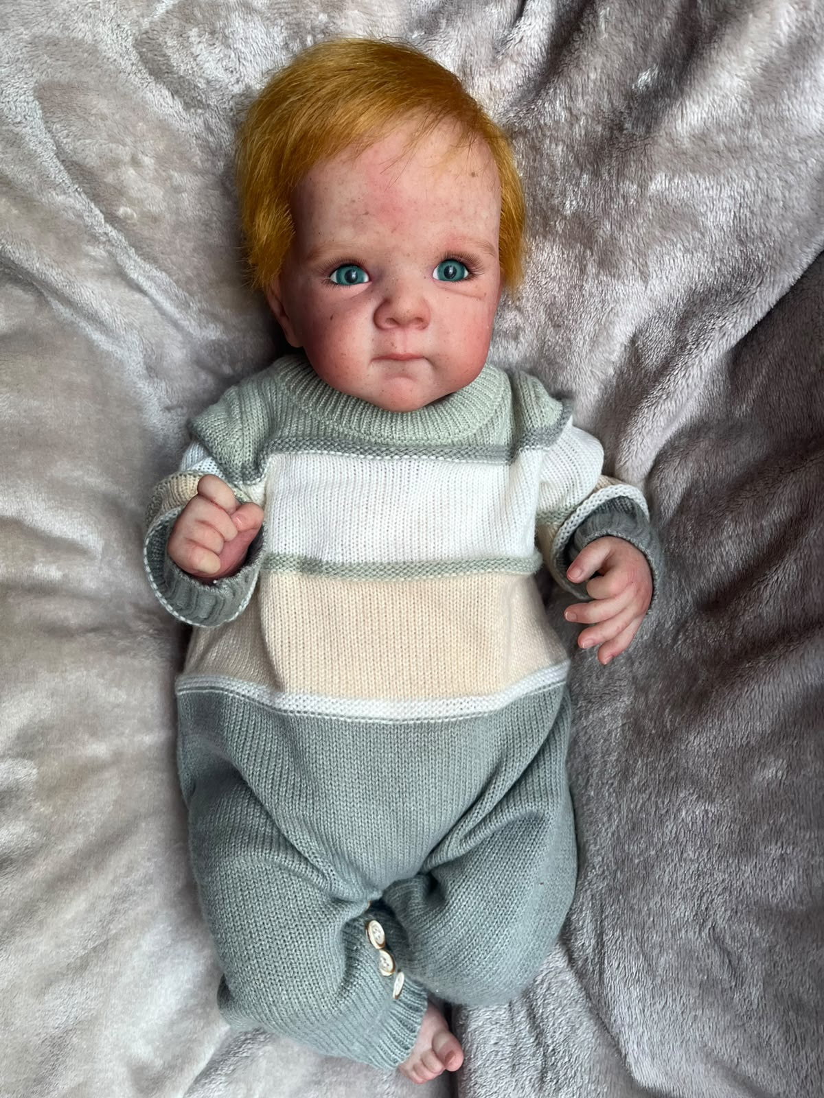 Bebê Reborn Noah — Conjunto Verde Sálvia